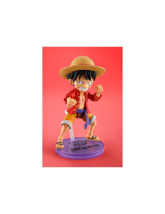 TAMASHII NATIONS Figura S.H. Figuarts Monkey D. Luffy World Collectable One Piece 7,5cm