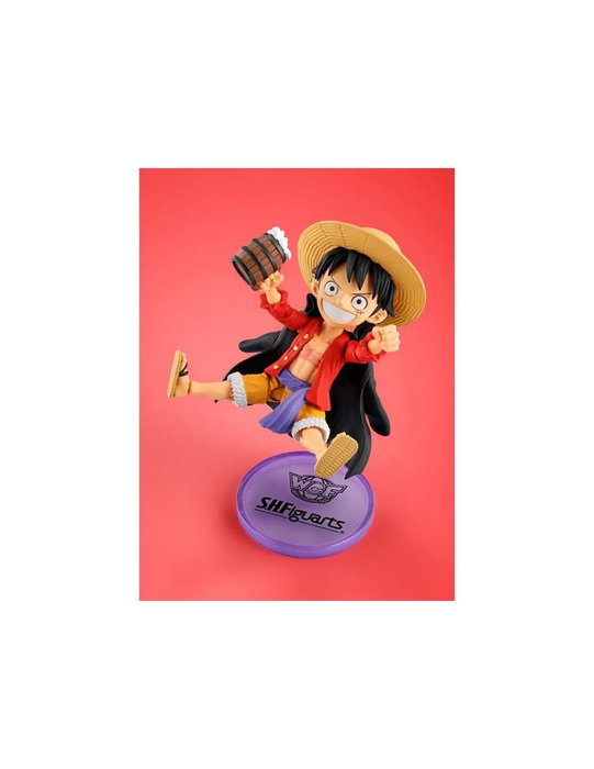 TAMASHII NATIONS Figura S.H. Figuarts Monkey D. Luffy World Collectable One Piece 7,5cm
