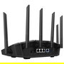 ASUS Router RT-BE90U BE9400 Wi-Fi 7 Tribanda (2.4/5/6 GHz) Negro con 4 Puertos Ethernet, 2.5 GbE, USB 3.2 y 6 Antenas para AiMesh