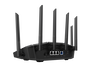Asus RT-BE90U Router Wi-Fi 7 Tribanda (2.4/5/6 GHz) hasta 9400 Mbps, AiMesh, Ethernet 2.5G, Negro