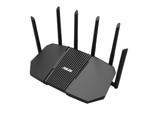Asus RT-BE90U Router Wi-Fi 7 Tribanda (2.4/5/6 GHz) hasta 9400 Mbps, AiMesh, Ethernet 2.5G, Negro