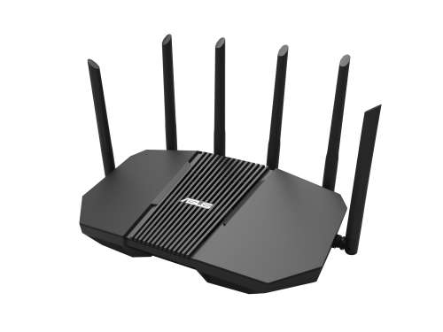 Asus RT-BE90U Router Wi-Fi 7 Tribanda (2.4/5/6 GHz) hasta 9400 Mbps, AiMesh, Ethernet 2.5G, Negro