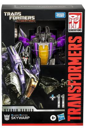 Hasbro Transformers Studio Series Voyager Class Skywarp Gamer Edition