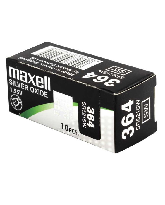 MAXELL Pilas Micro SR0621SW 1,55V Blíster de 1 unidad