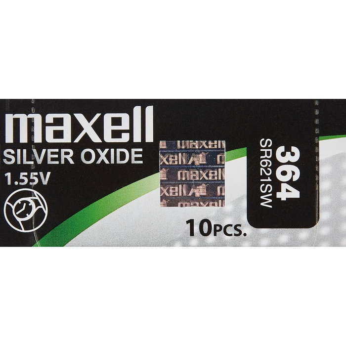 MAXELL Pilas Micro SR0621SW 1,55V Blíster de 1 unidad