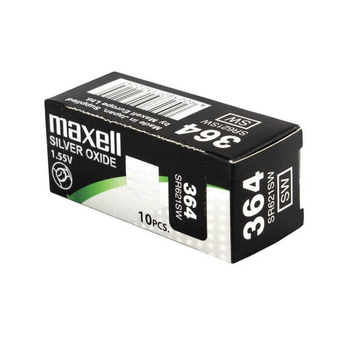 MAXELL Pilas Micro SR0621SW 1,55V Blíster de 1 unidad