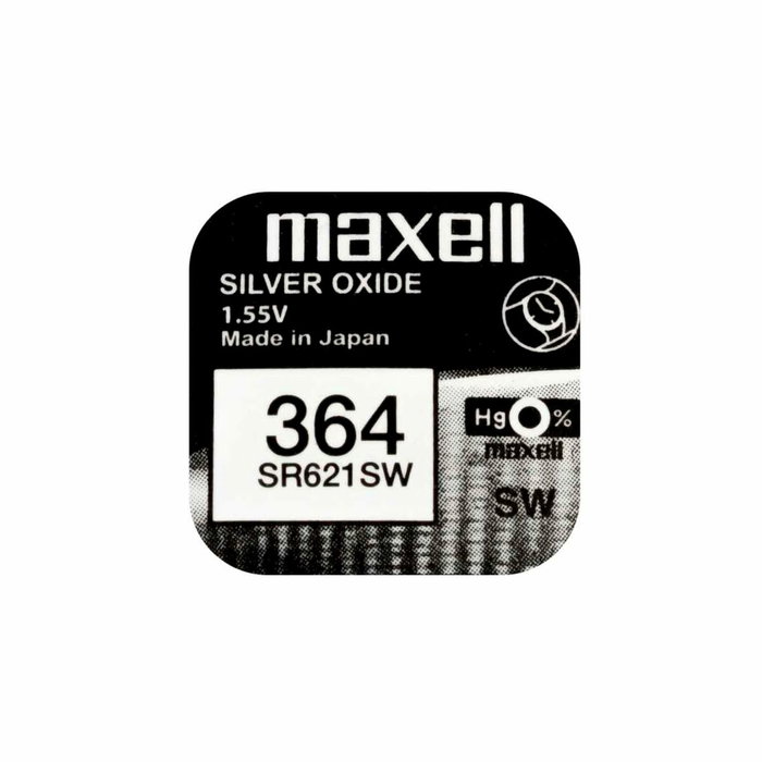 MAXELL Pilas Micro SR0621SW 1,55V Blíster de 1 unidad