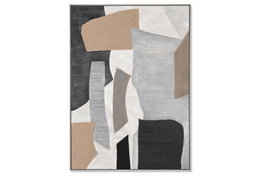 DKD Home Decor Cuadro Lienzo Poliéster 103x4,5x143 Abstracto 3D