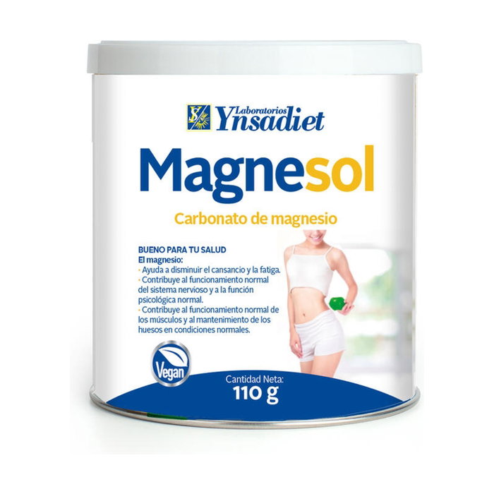 YNSADIET Magnesol Carbonato de Magnesio 110g