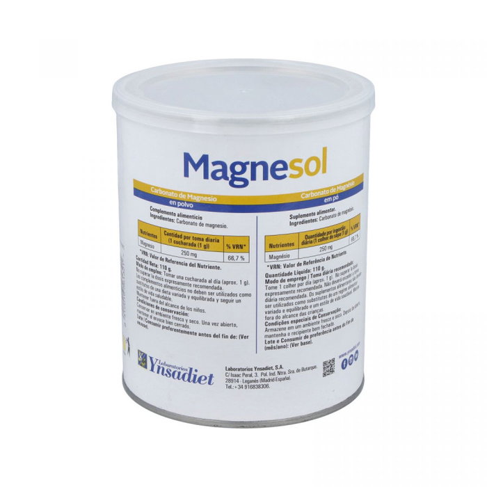 YNSADIET Magnesol Carbonato de Magnesio 110g YNSADIET Magnesol Carbonato de Magnesio 110g