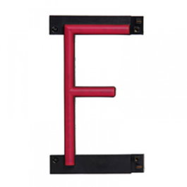 Green Ice Letra LED Neon F 84x161x38mm