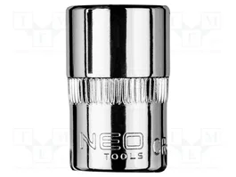 NEO TOOLS Vaso HEX 13mm de 3/8 pol con 6 ángulos