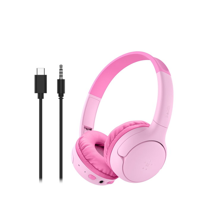 Belkin Soundform Mini 2 Wireless OnEar+Case Kid.pk. AUD012hqPKCS Rosa