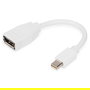 Digitus Cable Mini DisplayPort a DisplayPort St./Bu. 0,15m Blanco