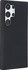 eSTUFF INFINITE RIGA Funda Silicona para Samsung Galaxy S24 Ultra, Negra, 76% Material Reciclado, Protección de Caídas 1.2 m
