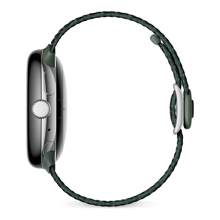 Google Pixel Watch Brazo Correa de Pulsera para Smartwatch, Material Plástico y Acero Inoxidable, Tamaño 137 - 203 mm, Color Marfil Elfenbein, Referencia GGLGA03270