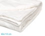 KioKids Manta para Bebé Blanco con Estrellas en Relieve