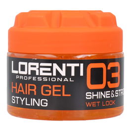 Lorenti Gel fijador para cabello 300 ml Shine & Strong 03