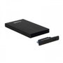TOOQ Caja Externa para HDD/SSD 2,5'' SATA USB 3.0 Negra TQE-2527B