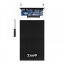 TOOQ Caja Externa para HDD/SSD 2,5'' SATA USB 3.0 Negra TQE-2527B