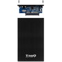 TOOQ Caja Externa para HDD/SSD 2,5'' SATA USB 3.0 Negra TQE-2527B