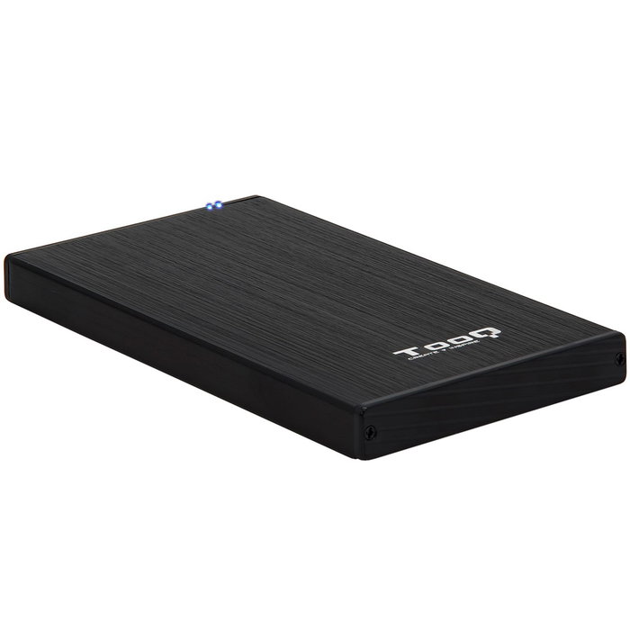 TOOQ Caja Externa para HDD/SSD 2,5'' SATA USB 3.0 Negra TQE-2527B