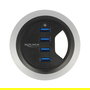 DeLOCK 62868 Hub USB 3.0 de 4 Puertos Tipo A con Cable 0.95 m, Velocidad 5 Gbit/s, Negro