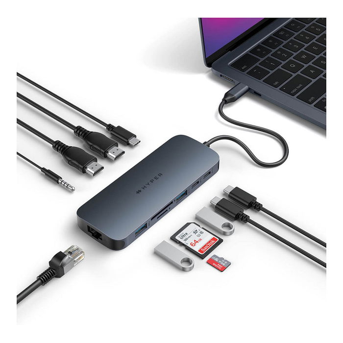 Targus HyperDrive EcoSmart Gen.2 Hub USB-C para MacBook