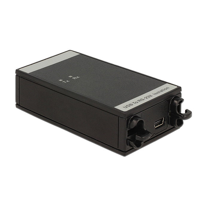 DeLOCK Convertidor USB 2.0 a Serial RS-232 5 kV Isolation 62502 Negro