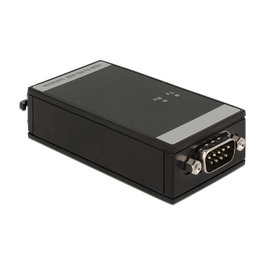 DeLOCK Convertidor USB 2.0 a Serial RS-232 5 kV Isolation 62502 Negro