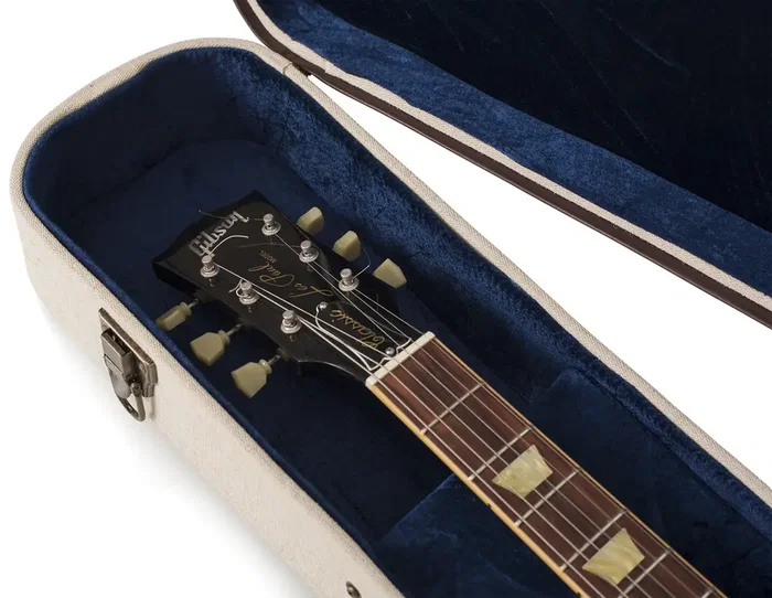 Gator Journeyman Estuche de madera deluxe para guitarra estilo Les Paul® - Canvas