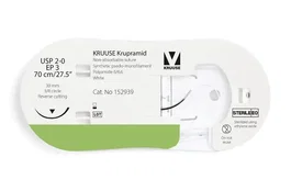 Kruuse Sutura Krupamid 2-070 cm Blanco 39 mm 3-8 Cir Rc 12 Unidades