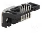 HARTING Conector D-Sub de 9 pines macho para PCB THT 90°