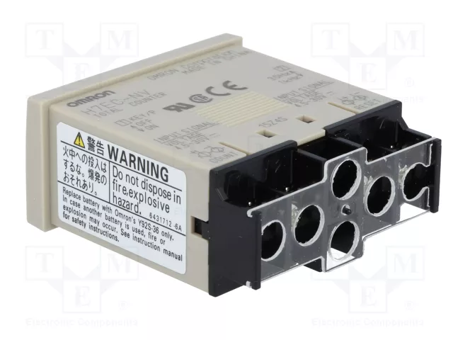 OMRON H7EC-NV Contador Electrónico LCD Gris