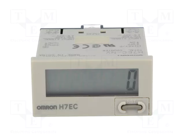 OMRON H7EC-NV Contador Electrónico LCD Gris