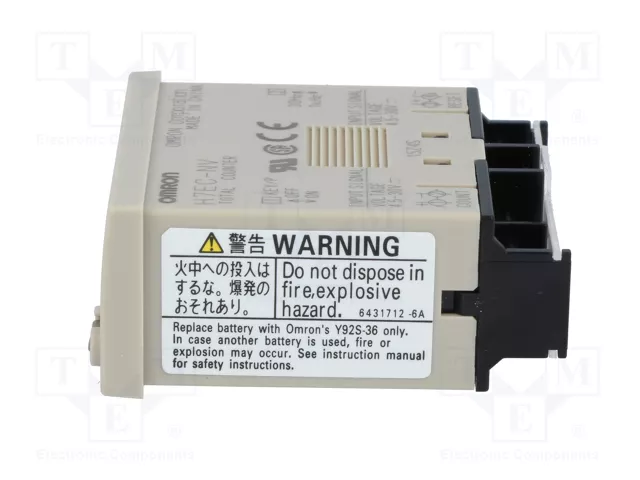 OMRON H7EC-NV Contador Electrónico LCD Gris