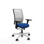 PIQUERAS Y CRESPO Silla de oficina Zulema Azul y Blanco