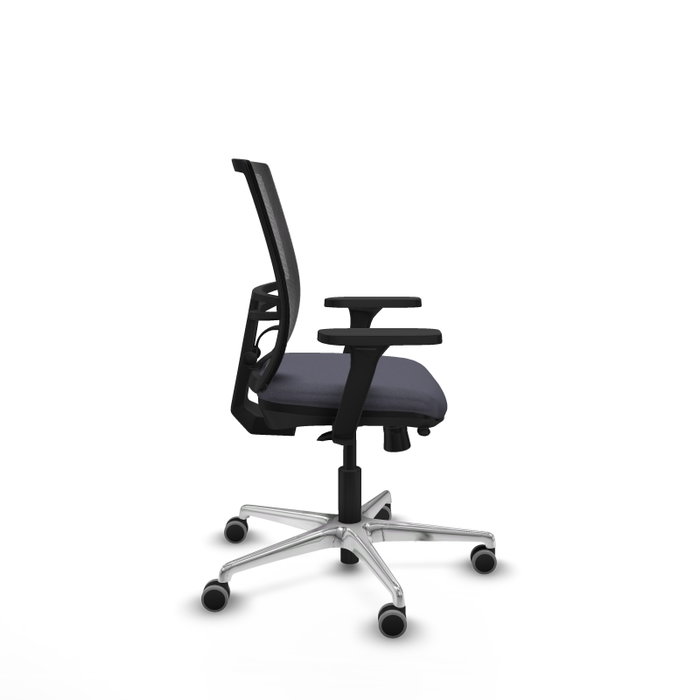 PIQUERAS Y CRESPO Silla de oficina Yunquera con mecanismo Sincro/Traslack, Gris oscuro y Negro PIQUERAS Y CRESPO Silla de oficina Yunquera con mecanismo Sincro/Traslack, Gris oscuro y Negro