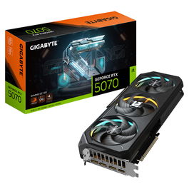Gigabyte RTX 5070 GAMING OC 12GB GDDR7 Tarjeta Gráfica con 3 Ventiladores WINDFORCE 3X