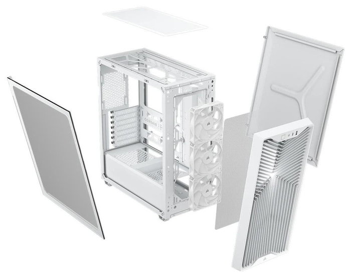 Corsair 3200D RS Mid-Tower Blanco Corsair 3200D RS Mid-Tower Blanco