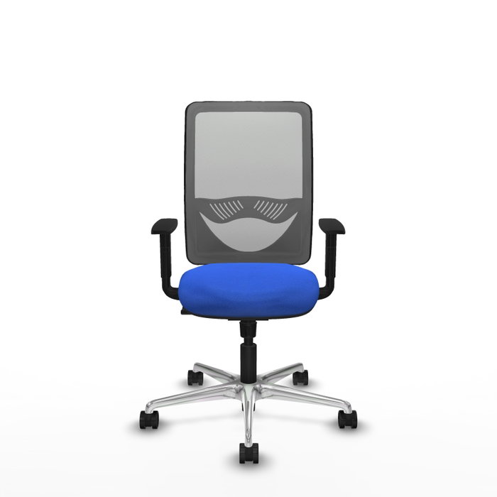 PIQUERAS Y CRESPO Silla de oficina Zulema con Mecanismo Sincro, Azul y Gris PIQUERAS Y CRESPO Silla de oficina Zulema con Mecanismo Sincro, Azul y Gris