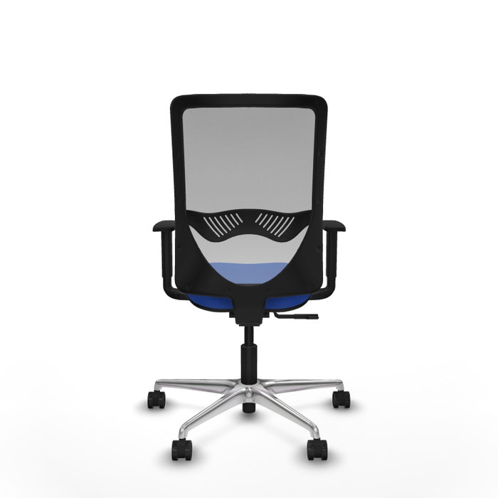 PIQUERAS Y CRESPO Silla de oficina Zulema con Mecanismo Sincro, Azul y Gris PIQUERAS Y CRESPO Silla de oficina Zulema con Mecanismo Sincro, Azul y Gris
