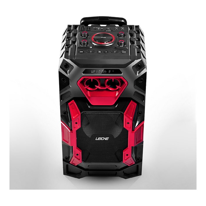 LEICKE DJ ROXXX Pro Altavoz Portátil Estéreo Negro