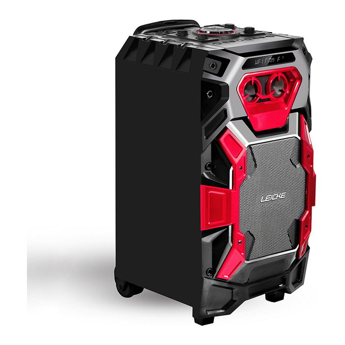 LEICKE DJ ROXXX Pro Altavoz Portátil Estéreo Negro