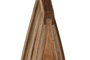 DKD Home Decor Estanteria Mediterraneo Natural Caobilla 42 x 200 x 56 cm Set de 3