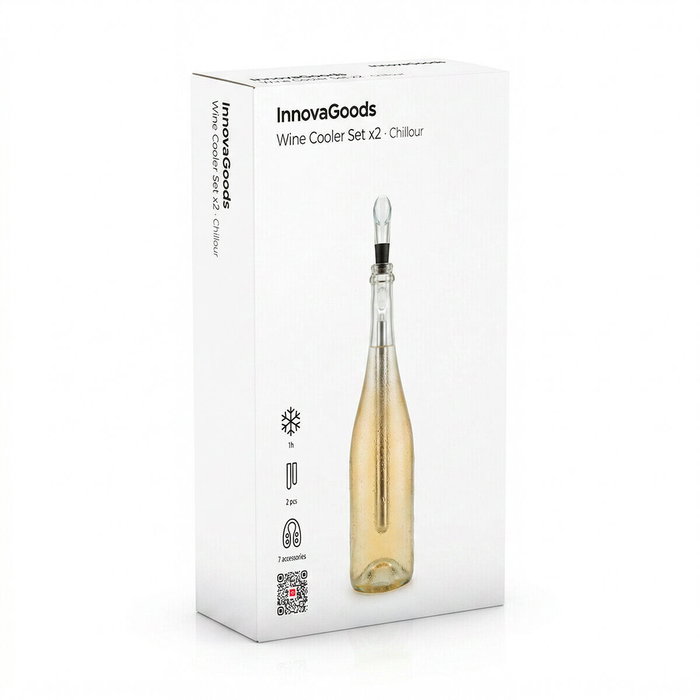 Set de Accesorios para Vino Chillour InnovaGoods 7 Piezas