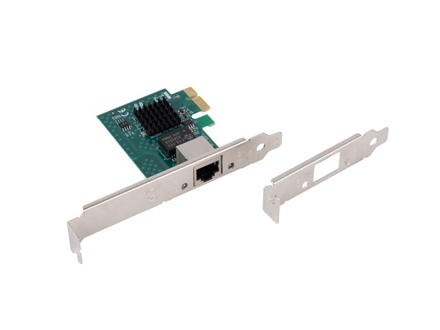 Lanberg Tarjeta PCI Express RJ45 Ethernet 2.5Gb Bajo Perfil PCE-25GB-001