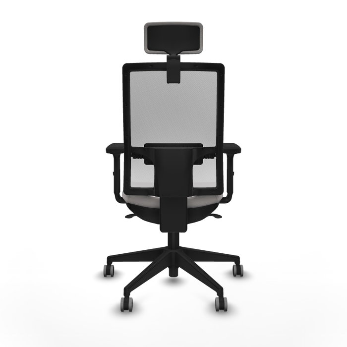 PIQUERAS Y CRESPO Silla de oficina Horna con mecanismo Sincro en Blanco