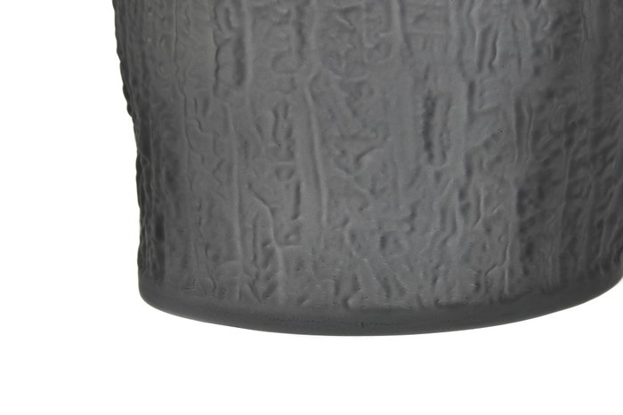 DKD Home Decor Jarrón Gris Cristal 13 x 21 x 13 cm