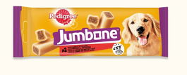 Pedigree Snacks Jumbone Mediano 12x180gr, Huesos Crujientes Para Perros Adultos, Sin Astillas, Bajo en Grasa